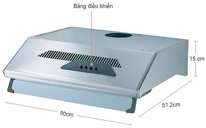 Máy hút khói khử mùi Faber 2726-90 - Hàng chính hãng