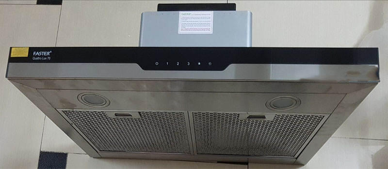 Máy hút khói khử mùi Faster QuatroLux70 - Hàng chính hãng