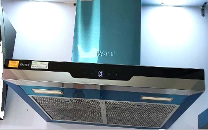 Máy hút khói khử mùi Faster Quatrolux SM-70SL - Hàng chính hãng