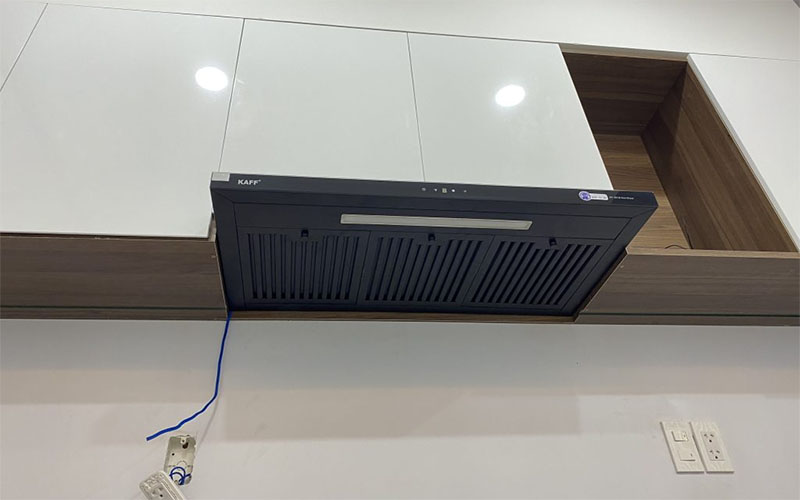 Máy hút khói khử mùi Kaff KF-771B New Black - Hàng chính hãng