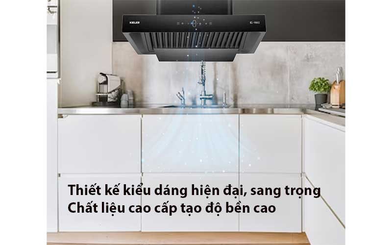Máy hút khói khử mùi Kieler KL-V602 - Hàng chính hãng