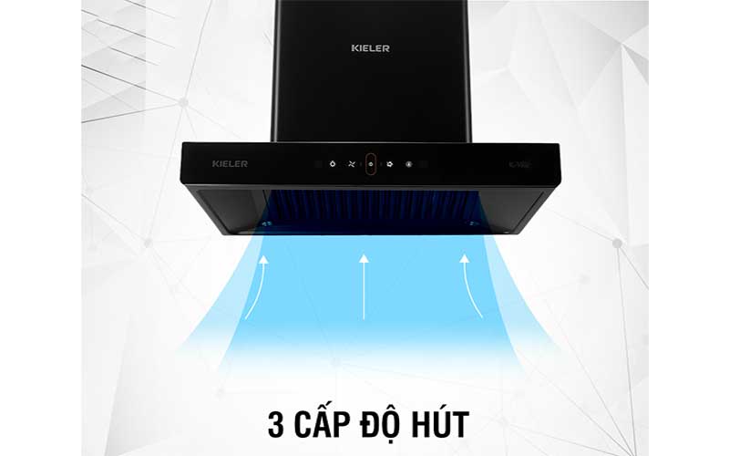 Máy hút khói khử mùi Kieler KL-V602 - Hàng chính hãng