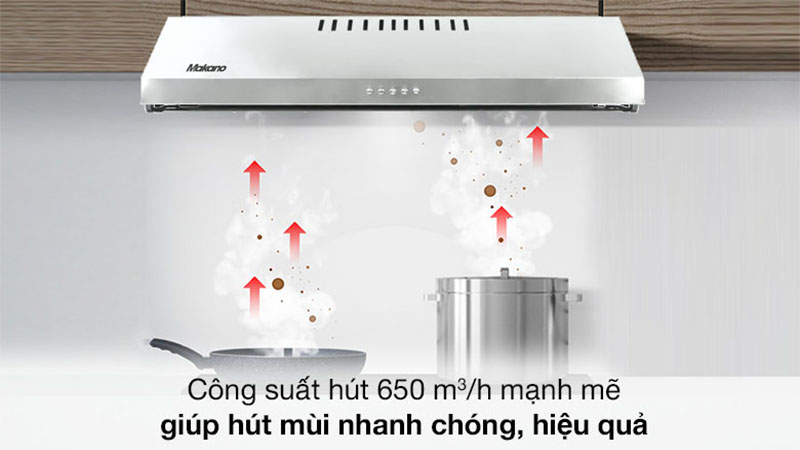 Máy hút khói khử mùi Makano MKH-000007 - Hàng chính hãng