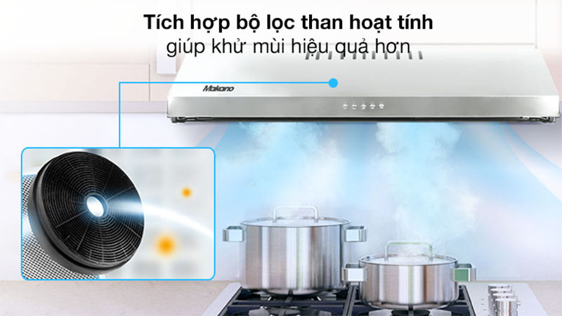 Máy hút khói khử mùi Makano MKH-000007 - Hàng chính hãng