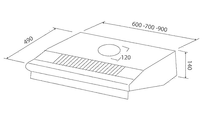 Máy hút mùi Malloca H342.9 New - Hàng chính hãng