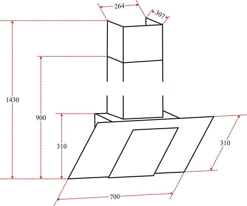 Máy hút khói khử mùi Mergo EK ROUND - Hàng chính hãng