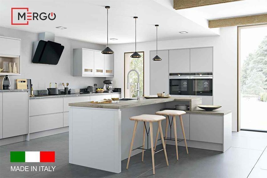 Máy hút khói khử mùi Mergo EK ROUND - Hàng chính hãng