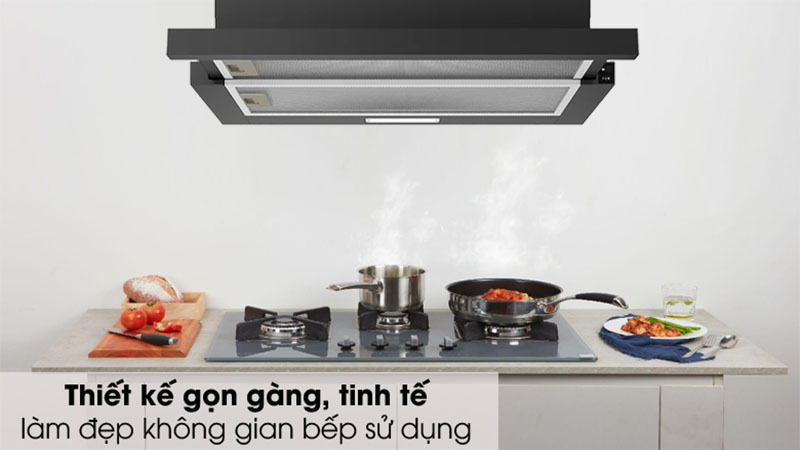 Thiết kế của Máy hút khói khử mùi Midea 60L03