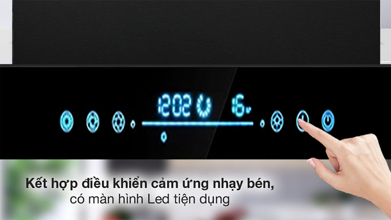 Bảng điều khiển của Máy hút khói khử mùi Sevilla SV-70T2B