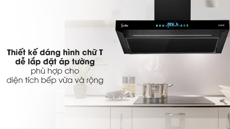 Thiết kế của Máy hút khói khử mùi Sevilla SV-90T2B