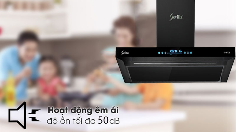 Độ ồn của Máy hút khói khử mùi Sevilla SV-90T2B
