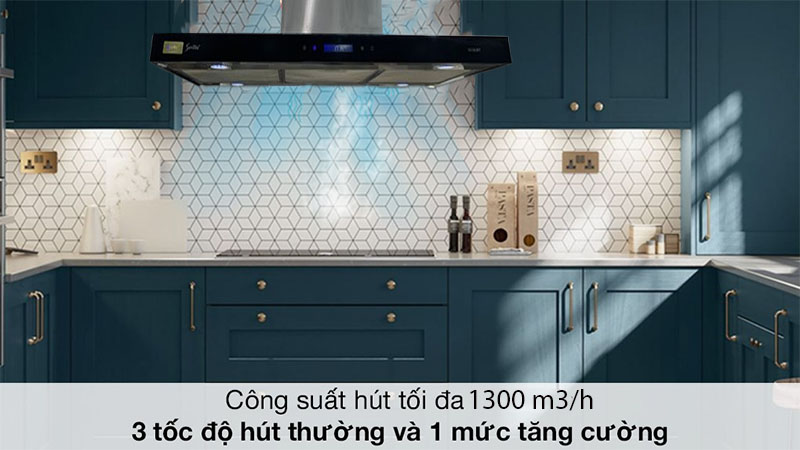 Máy hút khói khử mùi Sevilla SV-DL90T - Hàng chính hãng