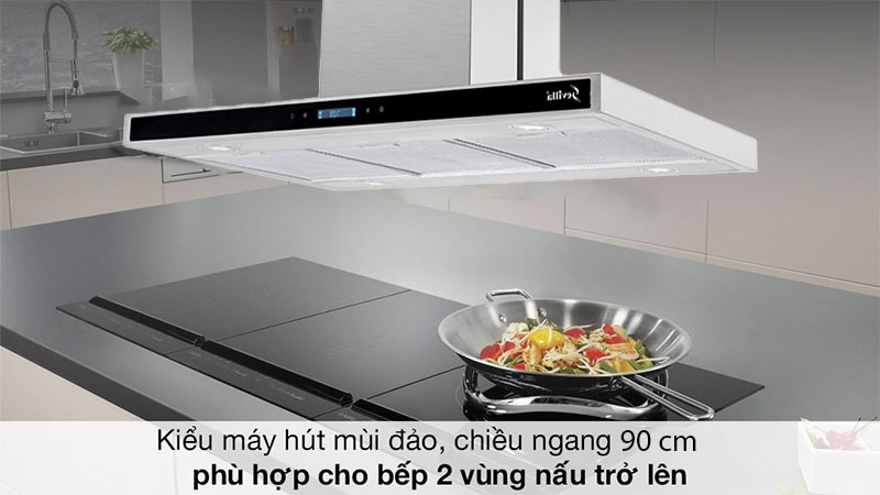 Máy hút khói khử mùi Sevilla SV-DL90T - Hàng chính hãng