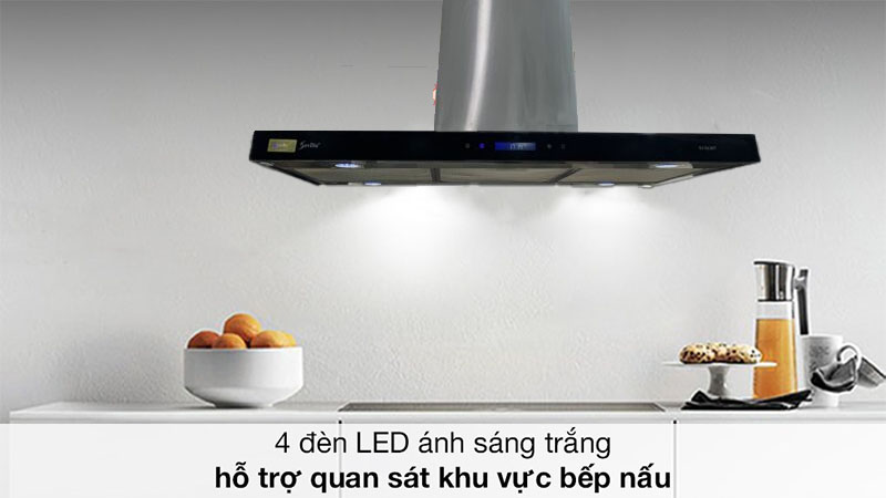 Máy hút khói khử mùi Sevilla SV-DL90T - Hàng chính hãng