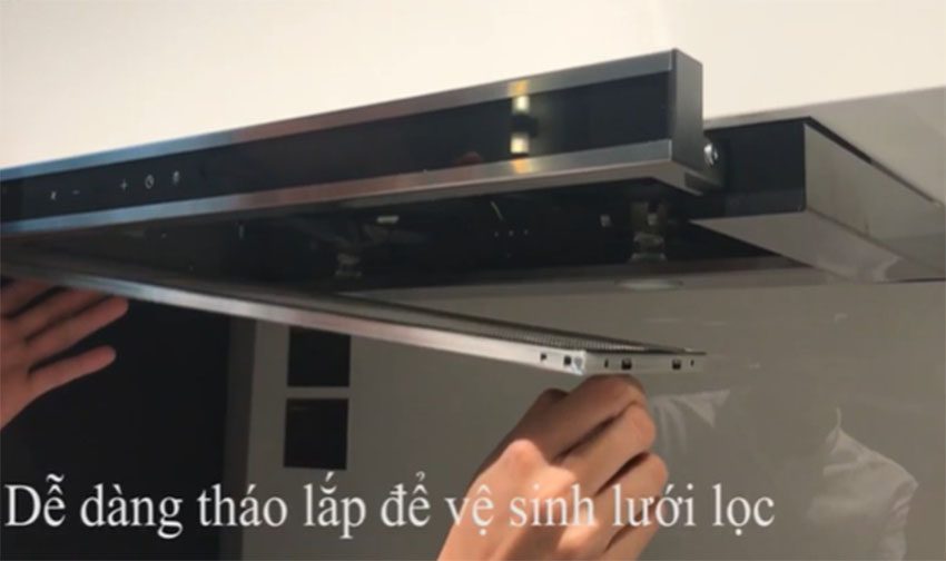 Máy hút khói khử mùi âm tủ Malloca K1506-TC - Hàng chính hãng