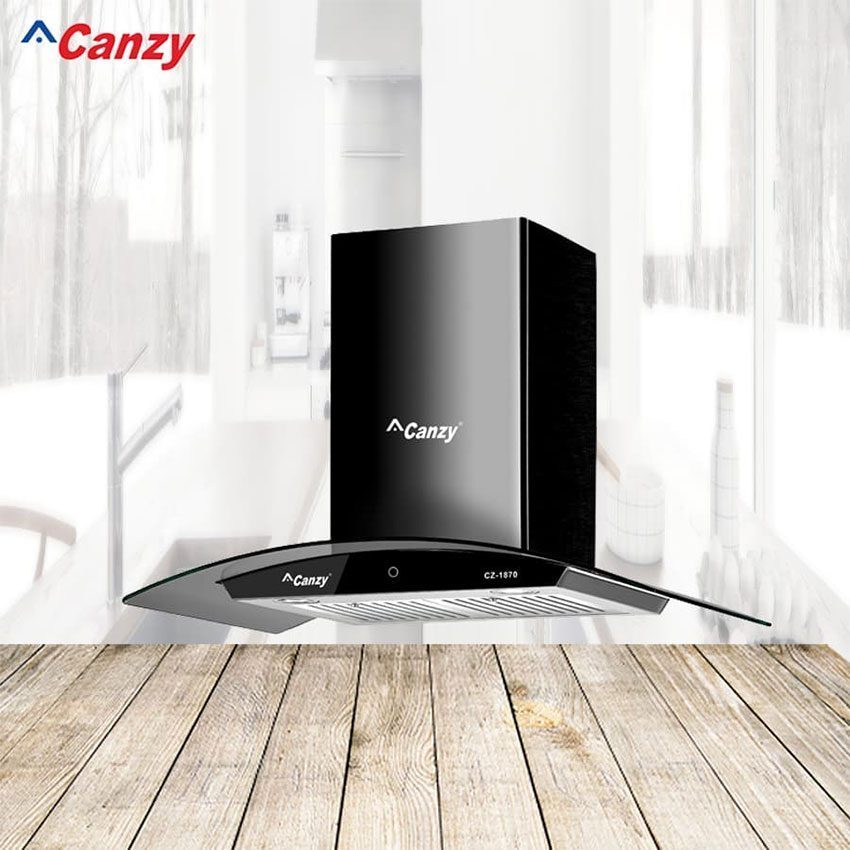 Máy hút khói khử mùi áp tường Canzy CZ 1870 - Hàng chính hãng