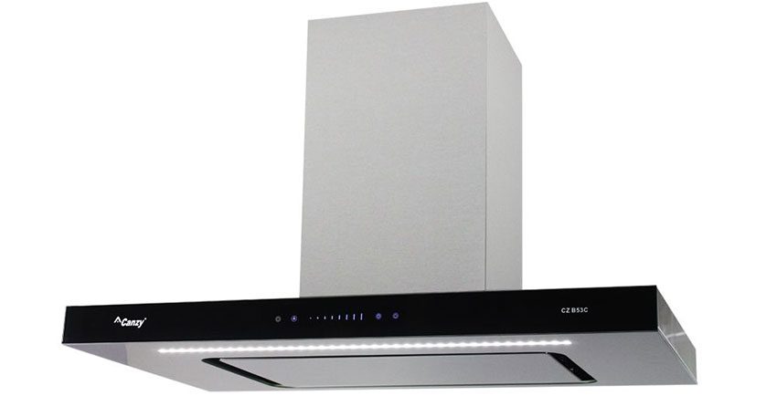 Máy hút khói khử mùi áp tường Canzy CZ B53C - Hàng chính hãng