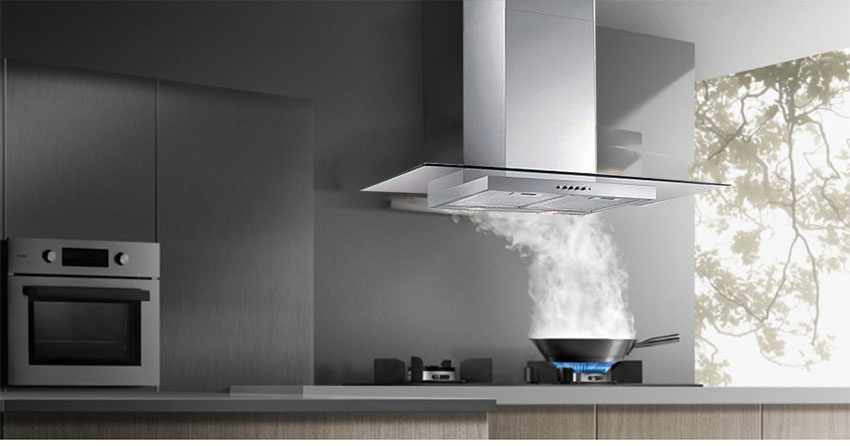 Máy hút khói khử mùi áp tường Canzy CZ K79 - Hàng chính hãng