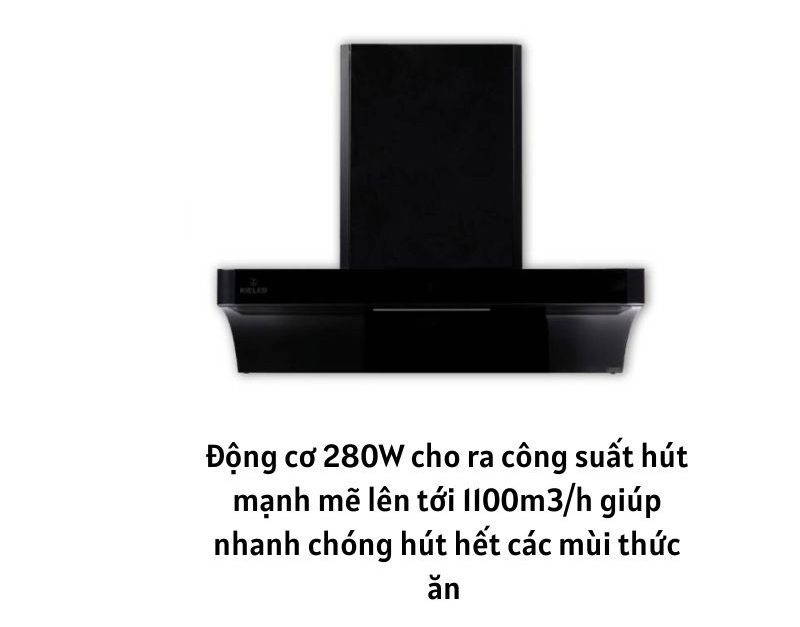 Máy hút khói khử mùi Kieler KL-SUPER 998 - Hàng chính hãng