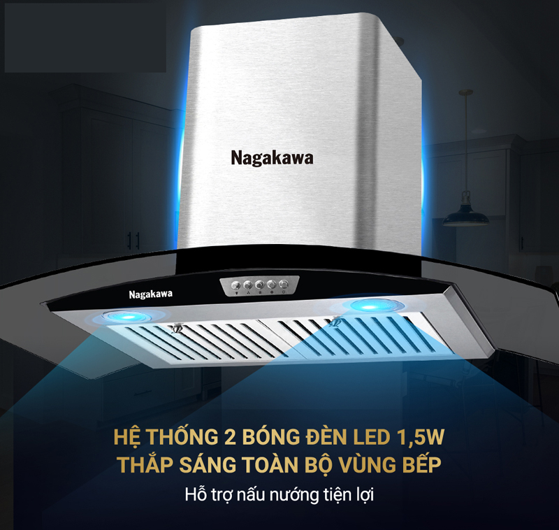 Máy hút mùi Nagakawa NAG1857-70CM - Hàng chính hãng