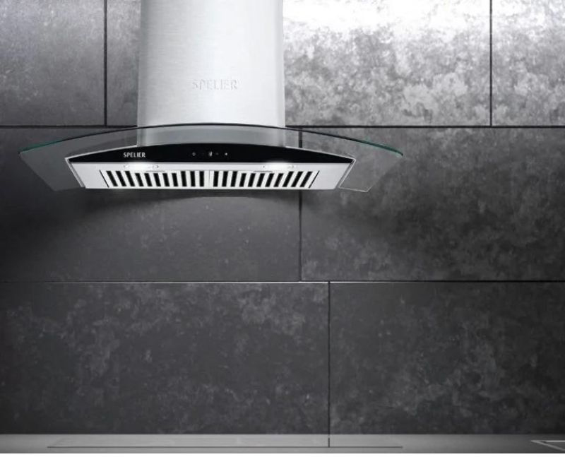 Máy hút mùi kính cong Spelier SP 654GT - Hàng chính hãng