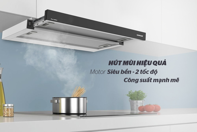Máy hút mùi âm tủ Sunhouse SHB6123 - Hàng chính hãng