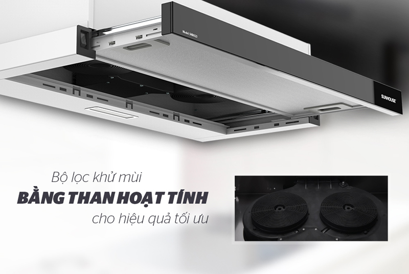 Máy hút mùi âm tủ Sunhouse SHB6123 - Hàng chính hãng