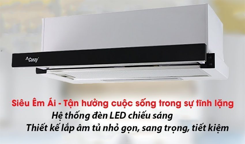 Máy hút khử mùi âm tủ Canzy CZ-700GI - Hàng chính hãng