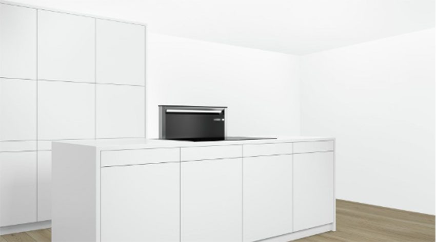 Máy hút mùi Bosch DDD97BM60B với thiết kế lắp âm sang trọng