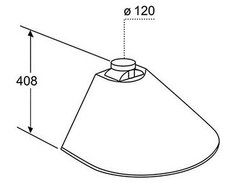 Máy hút mùi Bosch DWA091450 - Hàng chính hãng
