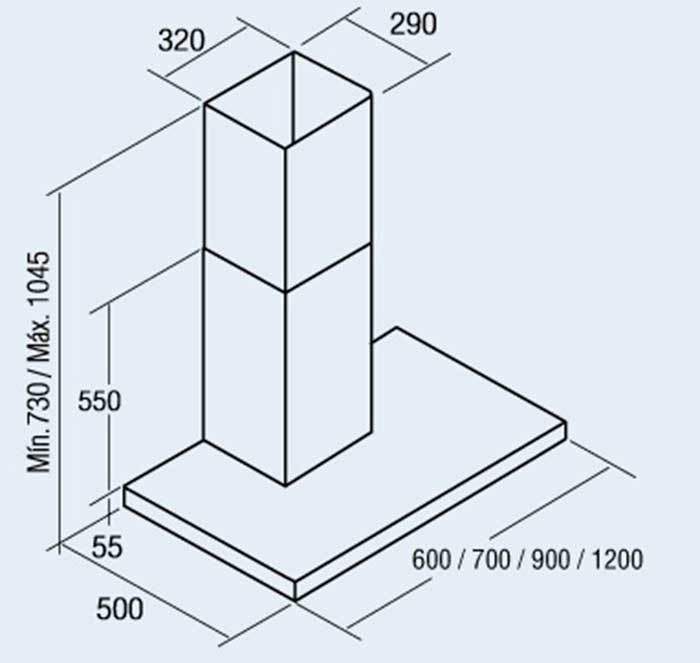 Máy hút mùi Cata SYGMA 70 - Hàng chính hãng