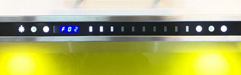 Bảng điều khiển của Máy hút mùi Eurosun EH-70AF75