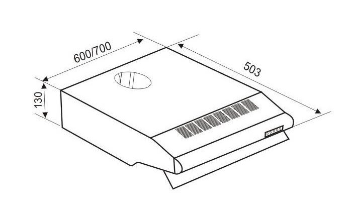 Máy hút mùi Faster FS-0870S - Hàng chính hãng