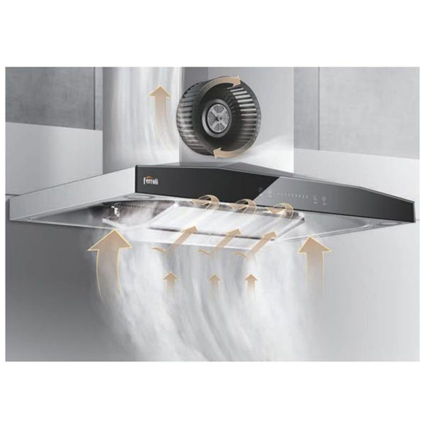 Máy hút mùi Ferroli HT702D - Hàng chính hãng
