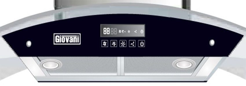 Bảng điều khiển của Máy hút mùi Giovani G-2370RS