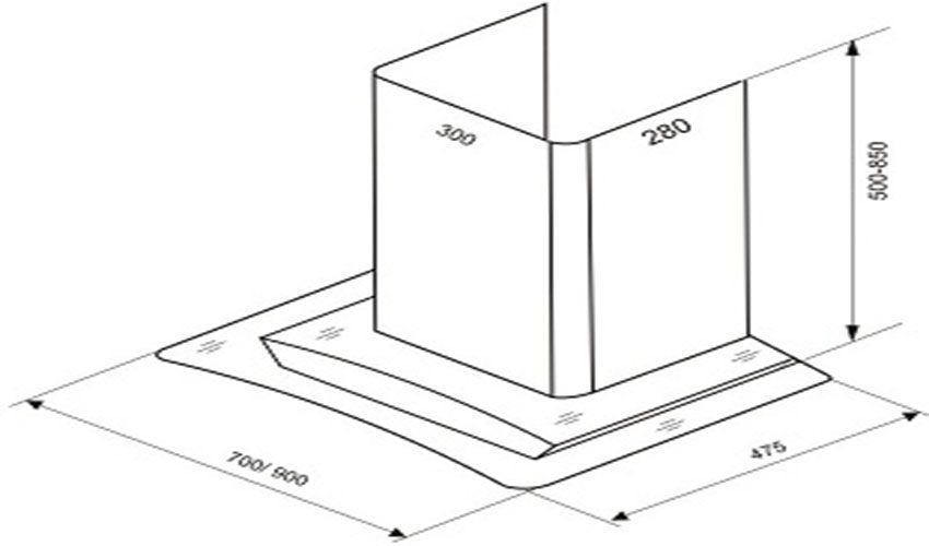 Máy hút mùi Giovani G 2430M - Hàng chính hãng