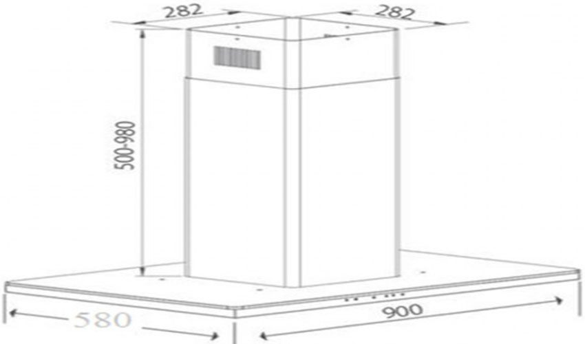 Thông số của Máy hút mùi Giovani GH-1002 FSI