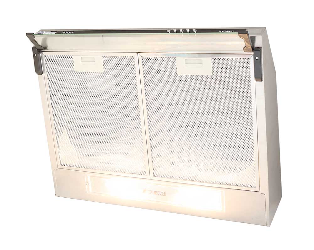 Kích thước lắp đặt sản phẩm máy hút mùi Kaff KF-638I