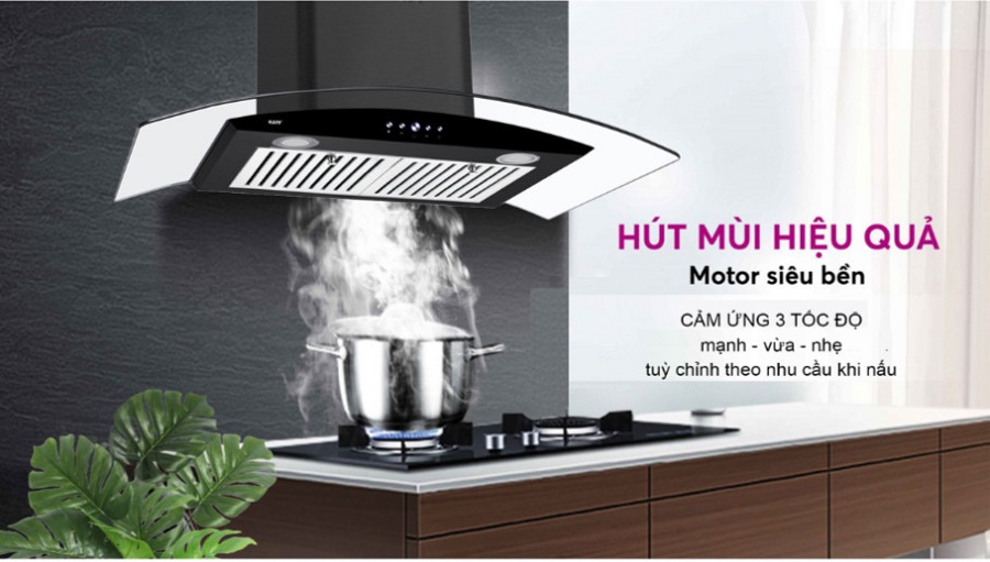 Máy hút mùi Kaff KF-GB109PB - Hàng chính hãng