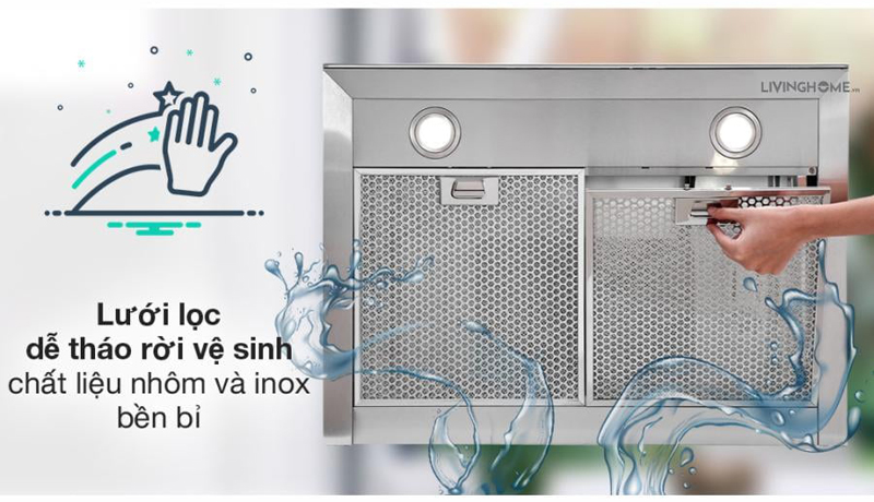 Máy hút mùi chữ T Pramie TT22-700 - Hàng chính hãng