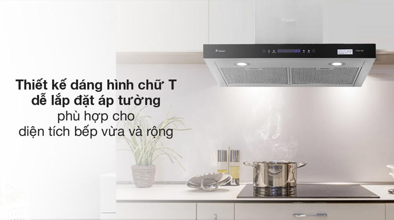 Máy hút mùi chữ T Pramie TT22-700 - Hàng chính hãng