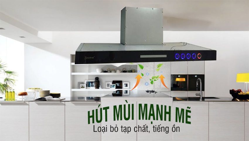 Máy hút mùi Shimono SM-900Q56A - Hàng chính hãng