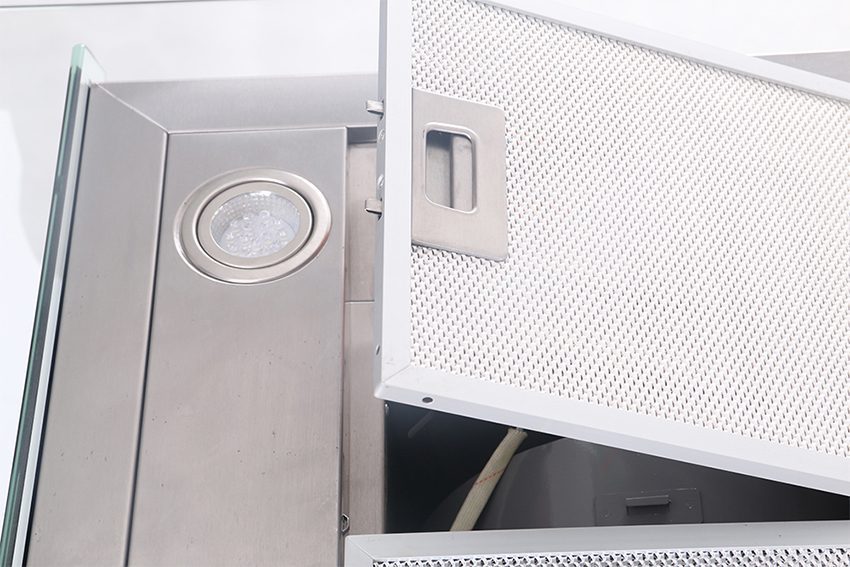 Chất liệu lưới lọc của máy hút mùi Taka TK-HT90I