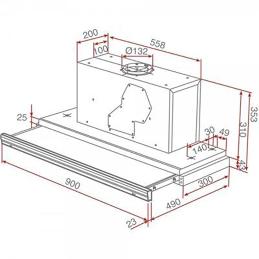 Máy hút mùi Teka CNL1 9000 - Hàng chính hãng