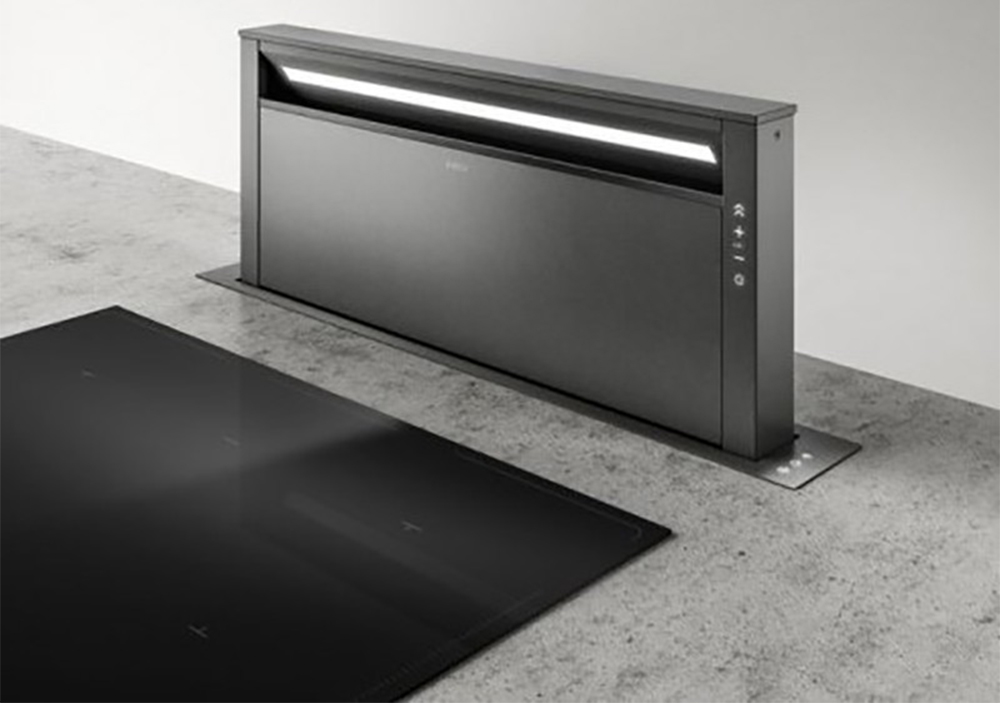 Máy hút mùi âm bàn Elica GETUP CAST IRON/A/90 - Hàng chính hãng