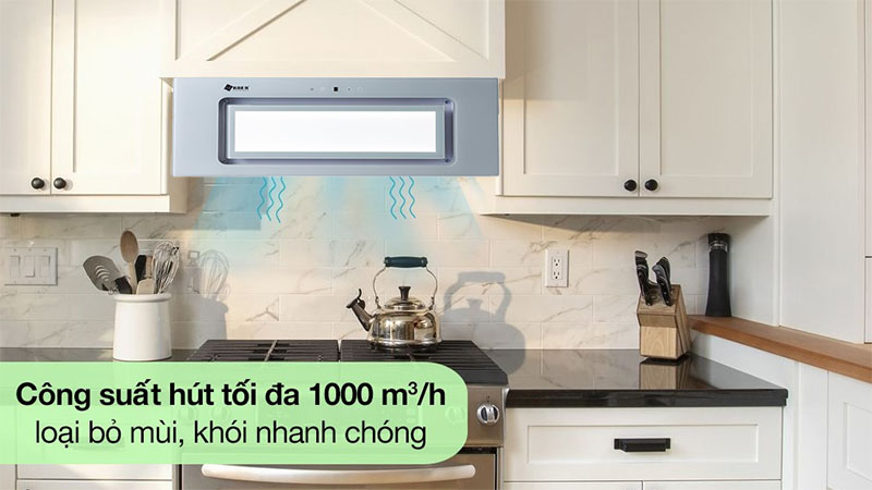Công suất hút của Máy hút mùi âm tủ Arber AB-750AT