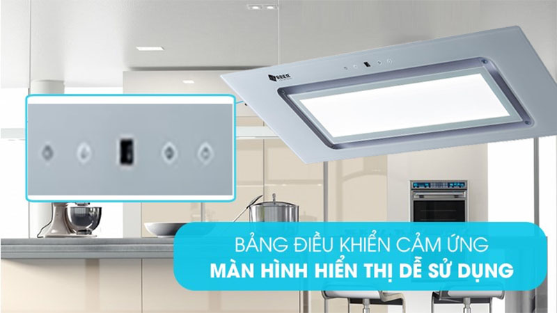Điều khiển của Máy hút mùi âm tủ Arber AB-900AT