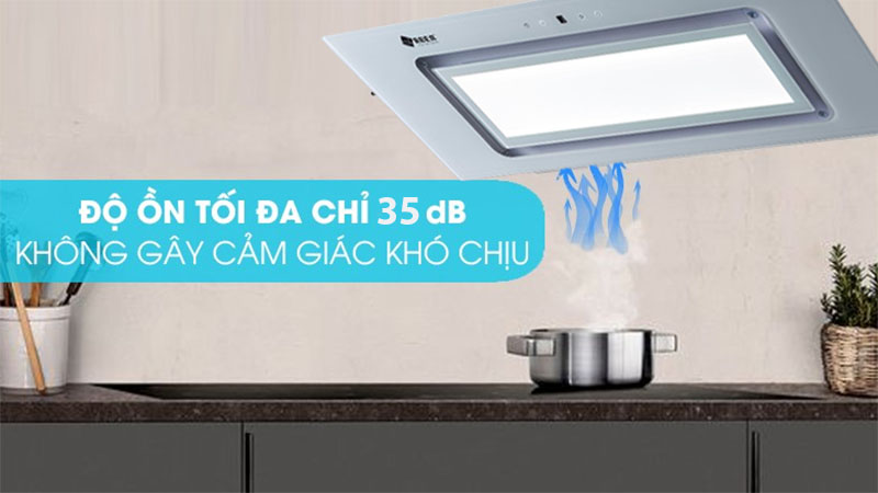 Độ ồn của Máy hút mùi âm tủ Arber AB-900AT