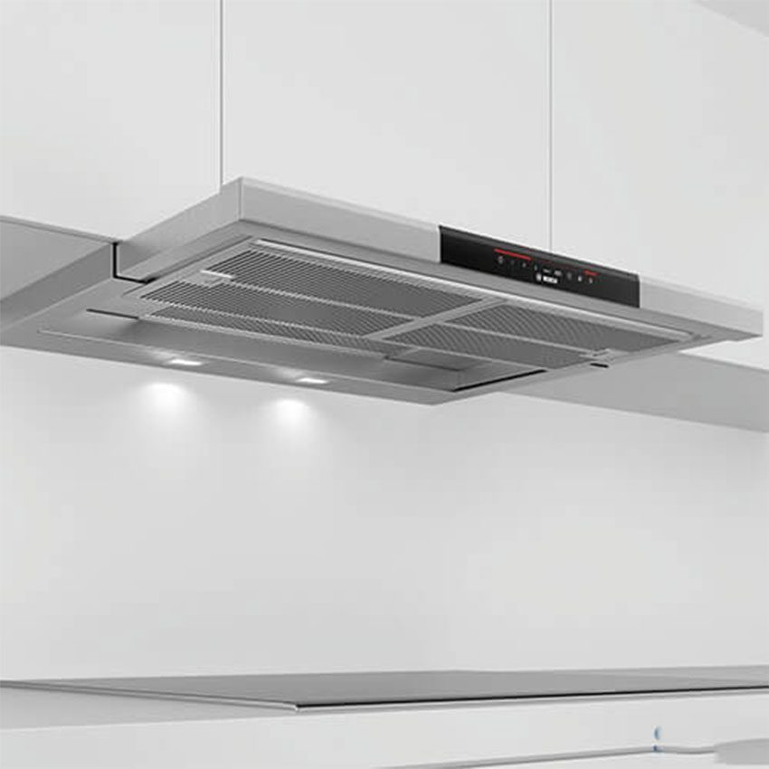 Thiết kế hiện đại, sang trọng của máy hút mùi âm tủ Bosch DFS097J50B