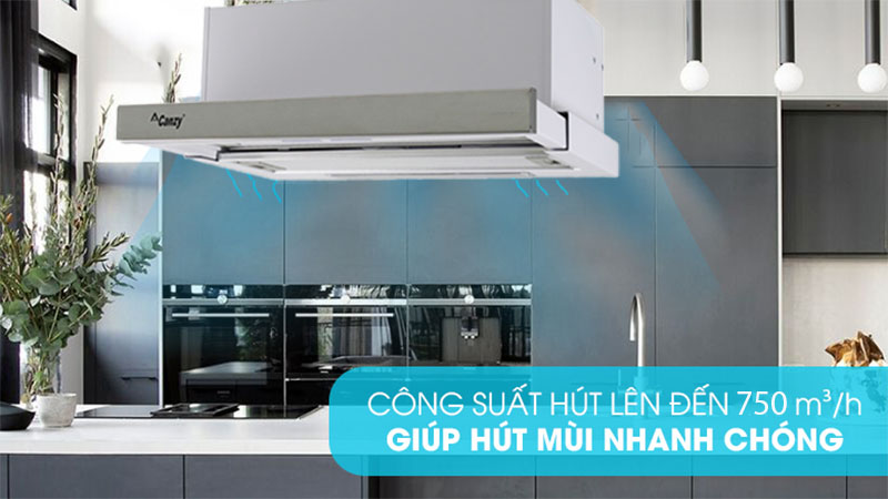 Máy hút mùi âm tủ Canzy CZ-C516I - Hàng chính hãng